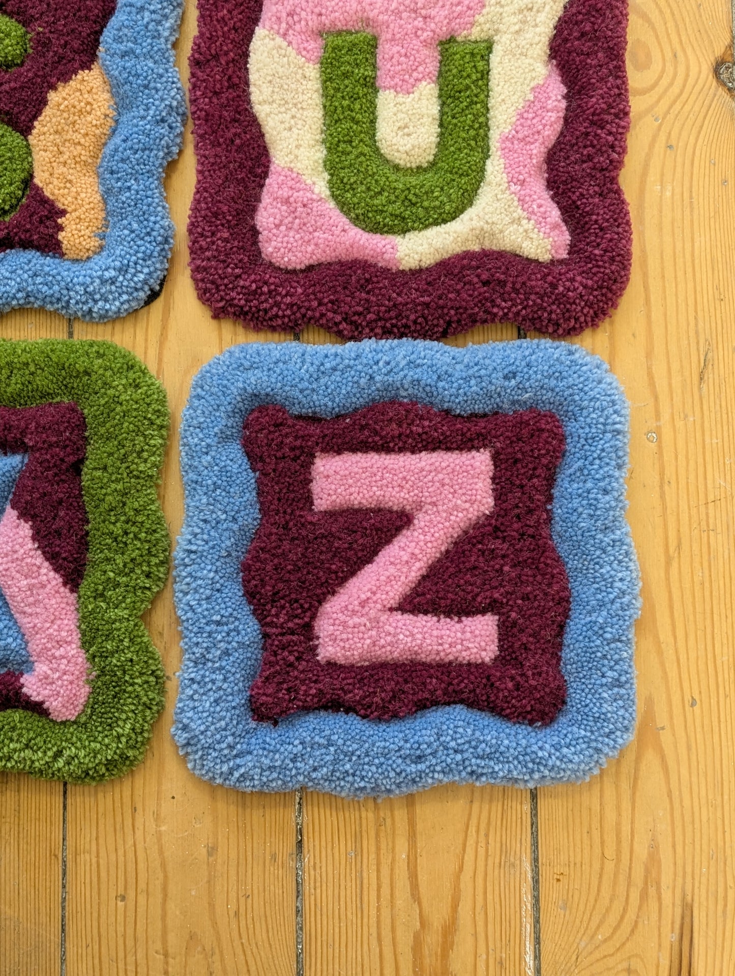 Tufted Alphabet