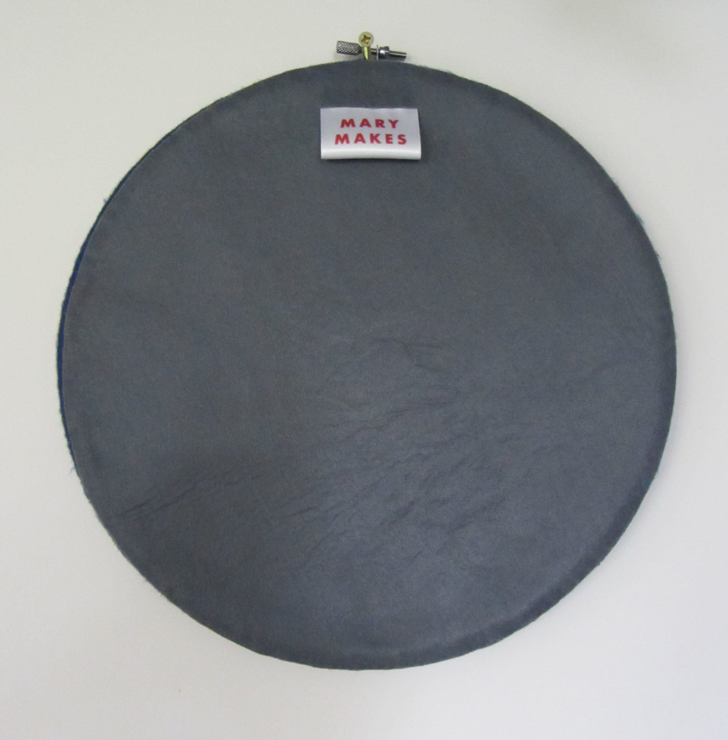 Large Circle Abstract Punch Needle