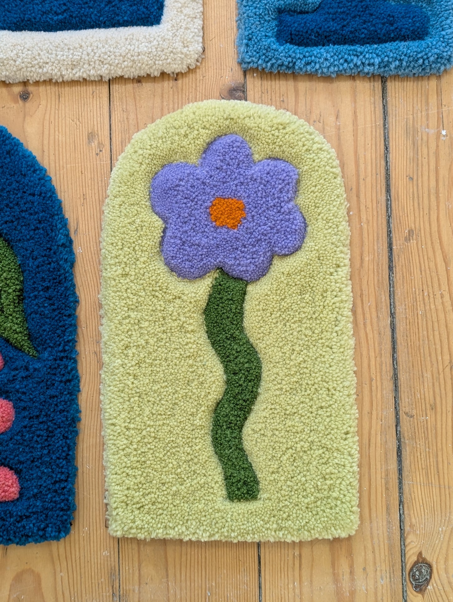 Lilac Floral Wall Hanging