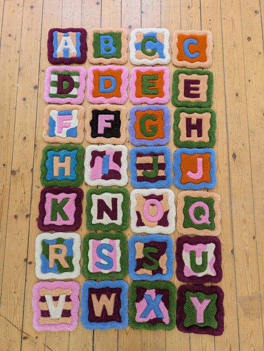 Tufted Alphabet