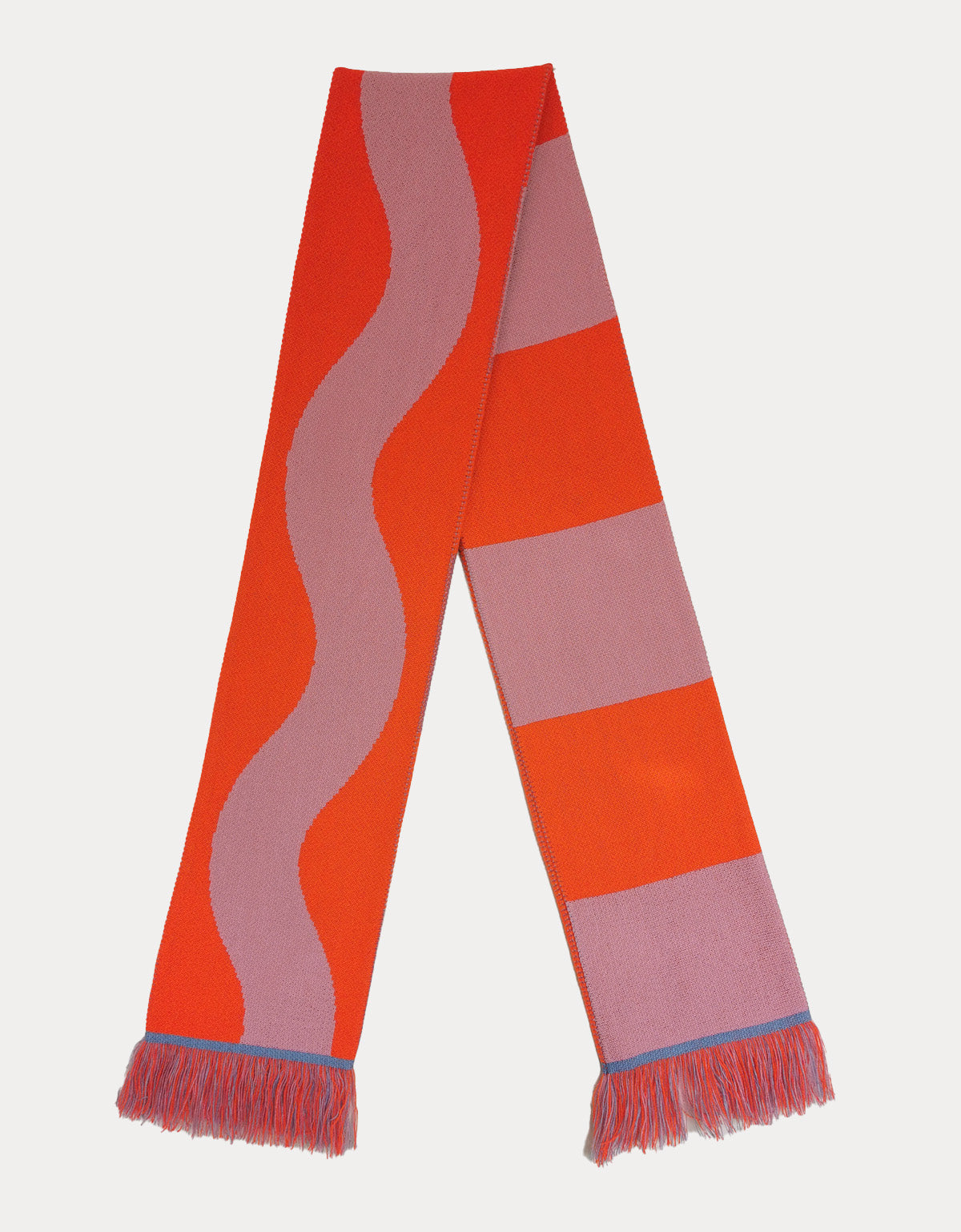 Neon Orange & Pink Scarf
