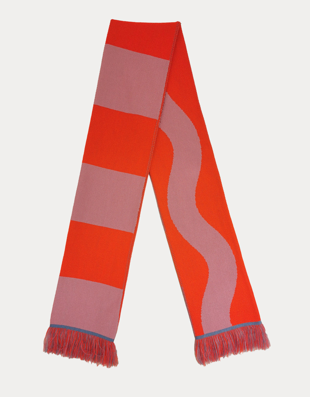Neon Orange & Pink Scarf